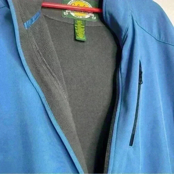 Cabelas Blue/gray fleece lined,rain resistant, wind block, medium weight SZ-XL - Picture 8 of 8